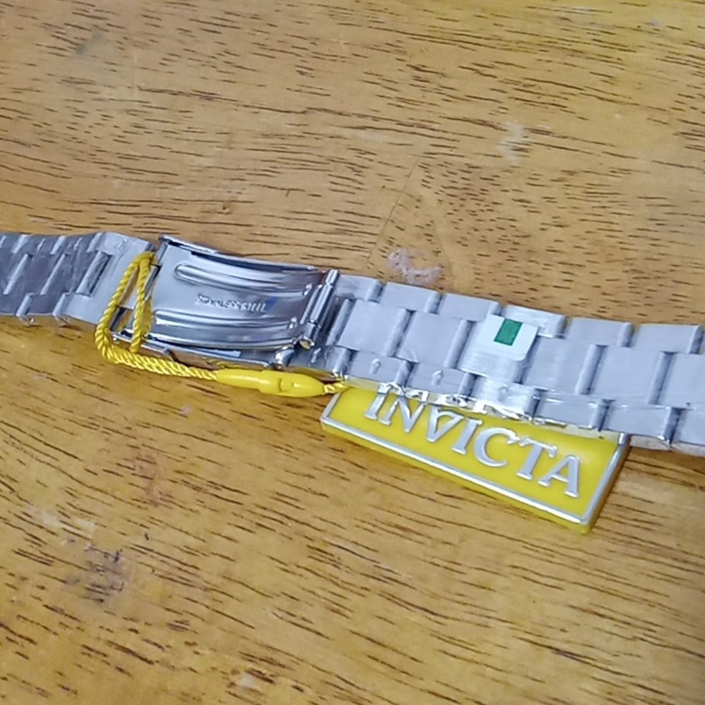 Invicta Stainless Steel Oyster Watch Bracelet - Picture 4 of 6